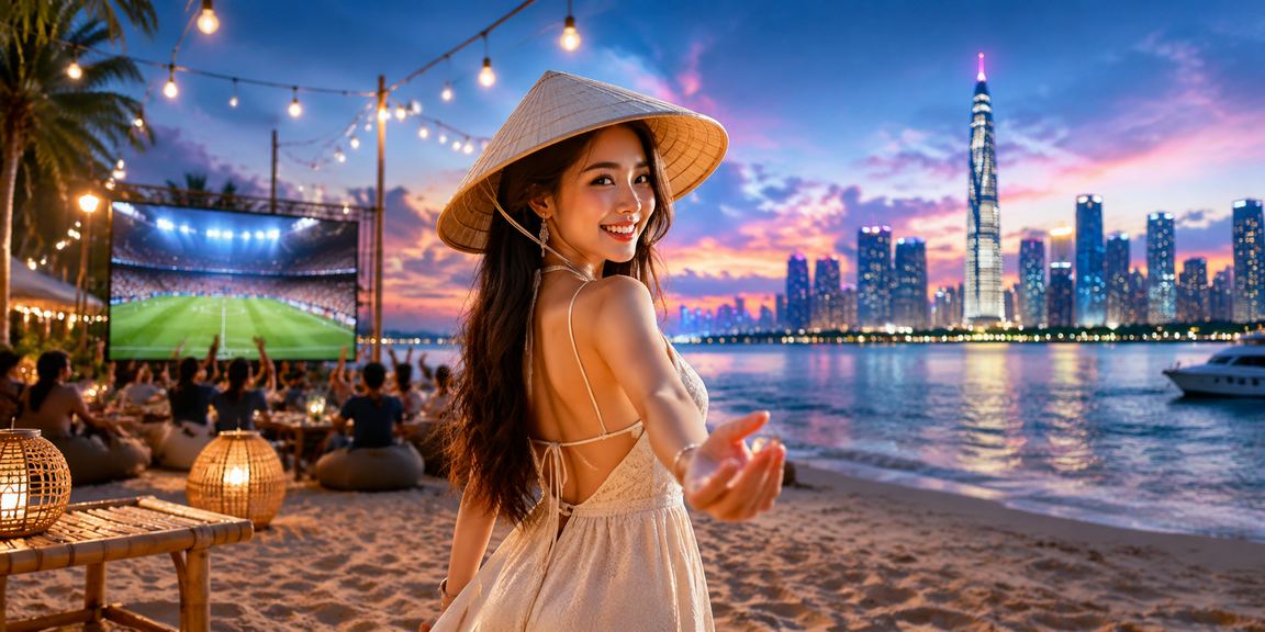 Không khí thể thao và giải trí số tại Việt Nam dành cho người theo dõi bóng đá